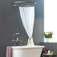 Shower curtain holder - Round 70 cm chrome thumbnail image