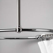 Ceiling bracket for shower curtain holder - Chrome thumbnail image