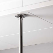 Ceiling bracket for shower curtain holder - Chrome thumbnail image