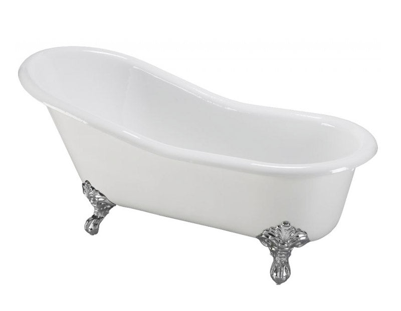 Bathtub – Versailles Cast Iron White with Feet, 170 cm