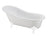 Bathtub - Versailles Cast Iron, White (without feet)