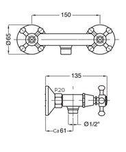 Shower Valve - Lady brass thumbnail image
