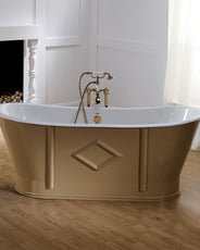 Badekar - Chateau hvid støbejern 170 cm thumbnail image