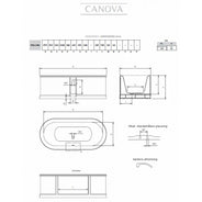 Gusseisen Badewanne – Canova 175 cm thumbnail image