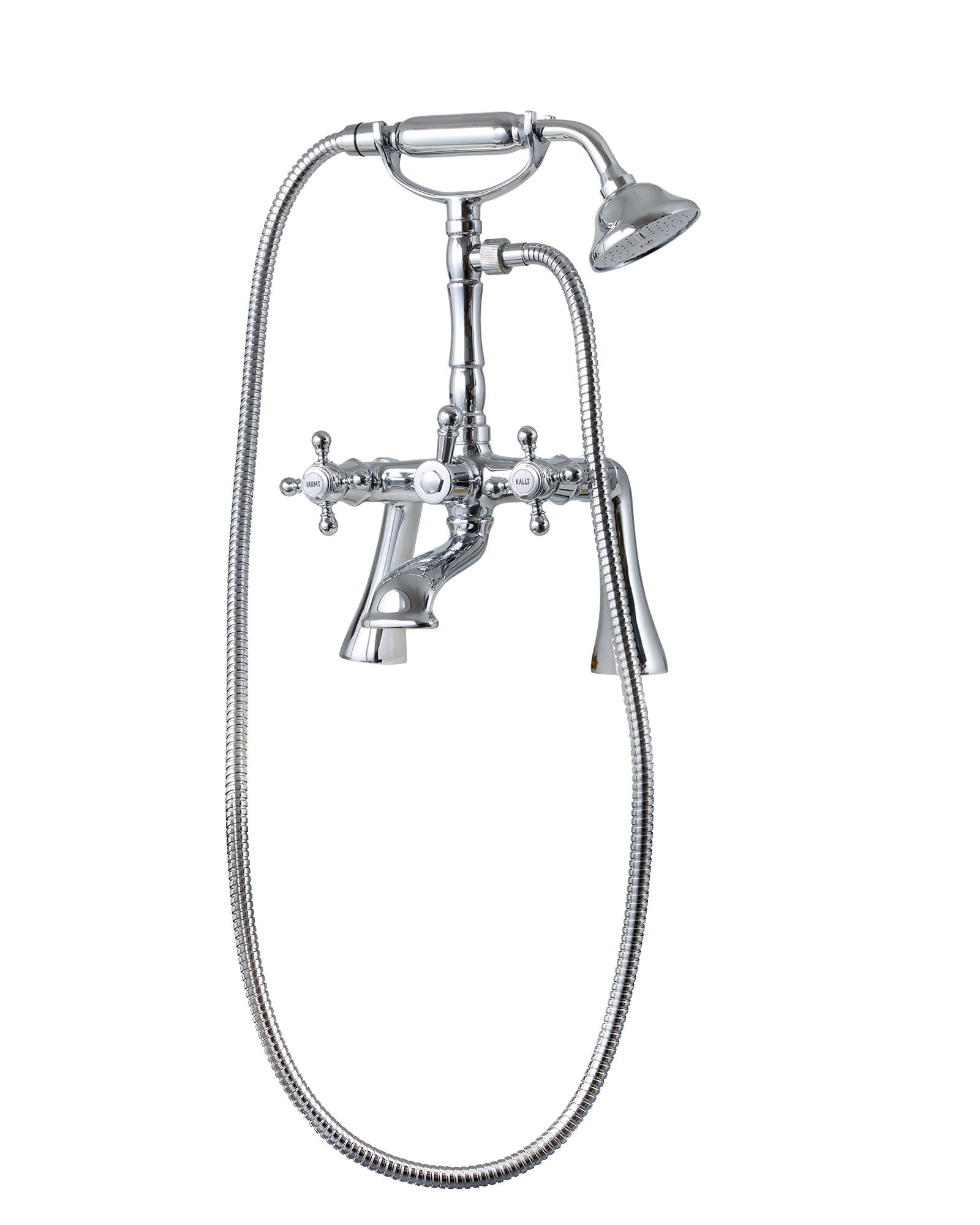 Badkarsblandare - Islington sargmontage på ben, krom image