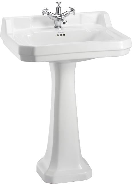 Burlington Bathroom Sink - Edwardian 56 cm (22 in.), Pedestal