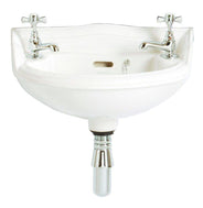 Håndvask Dorchester - Mini 47 cm, to armaturhuller thumbnail image
