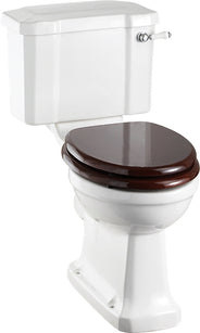 WC – Burlington-Toilette, schmaler Spülkasten und Sitz thumbnail image