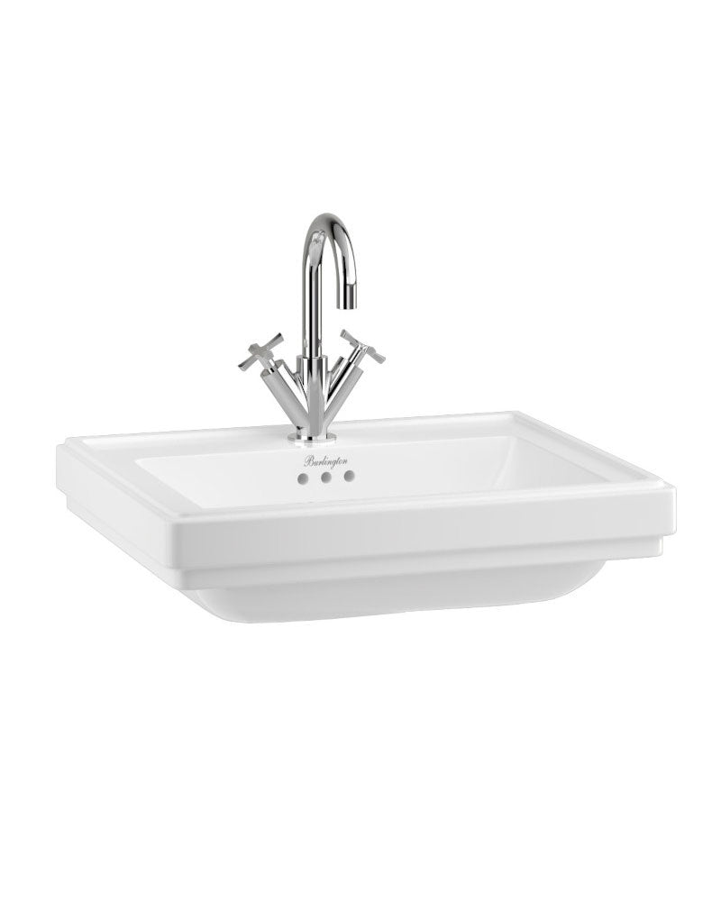 Basin - Riviera Basin 58 cm (22.8 in.), one mixer hole