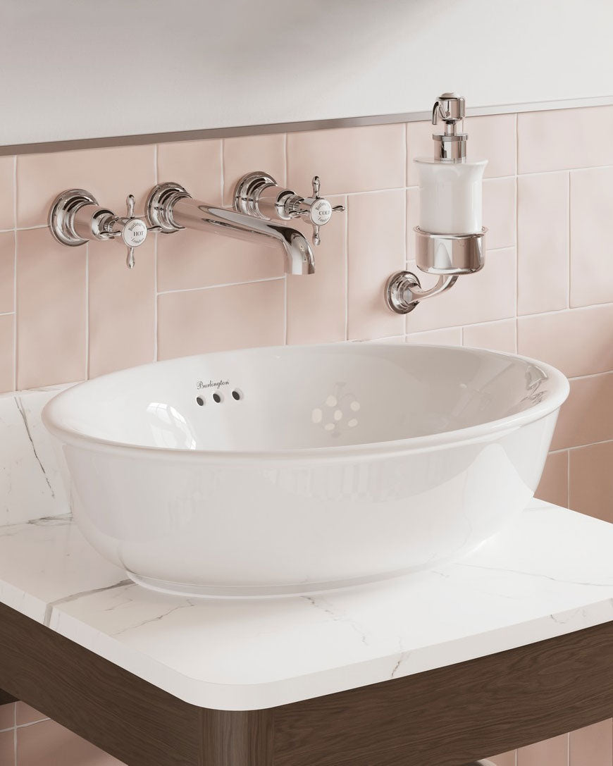 Titel: Waschbecken – Guild 50 cm, Aufsatzbecken mit Überlauf image