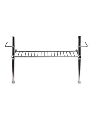 Support chromé Camden avec étagère – Pour lavabo 120 cm thumbnail image