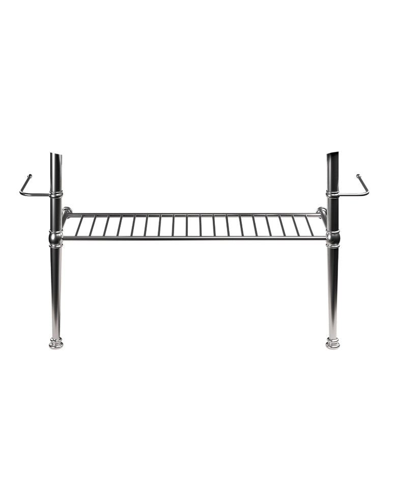 Camden Chrome Stand with Shelf – For 120 cm Sink image