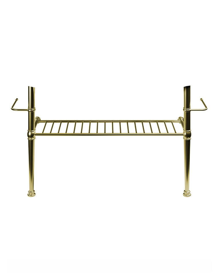 Camden gullstativ med hylle – Til servant 120 cm image