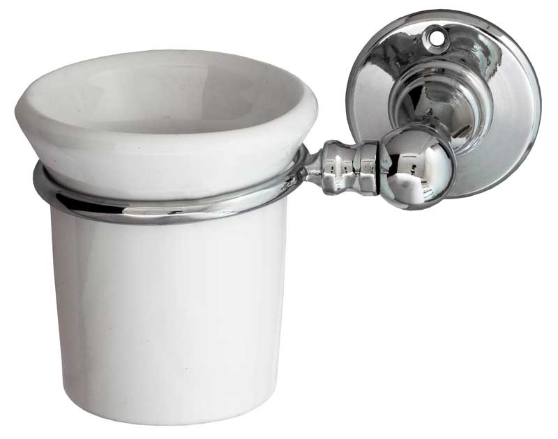 Toothbrush holder Sekelskifte - Chrome
