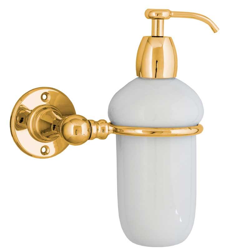 Tvålpump Sekelskifte - Mässing image