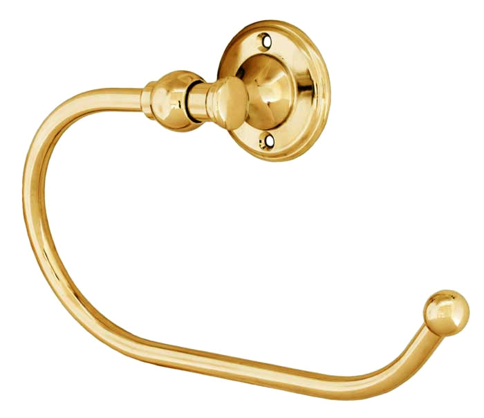 Brighton toilet paper holder - Brass