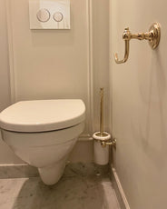 WC-Bürste Brighton - Messing/Porzellan Wand thumbnail image
