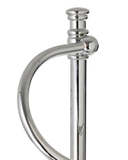 Brosse de toilettes et porte-papier toilette Brighton - Chrome thumbnail image