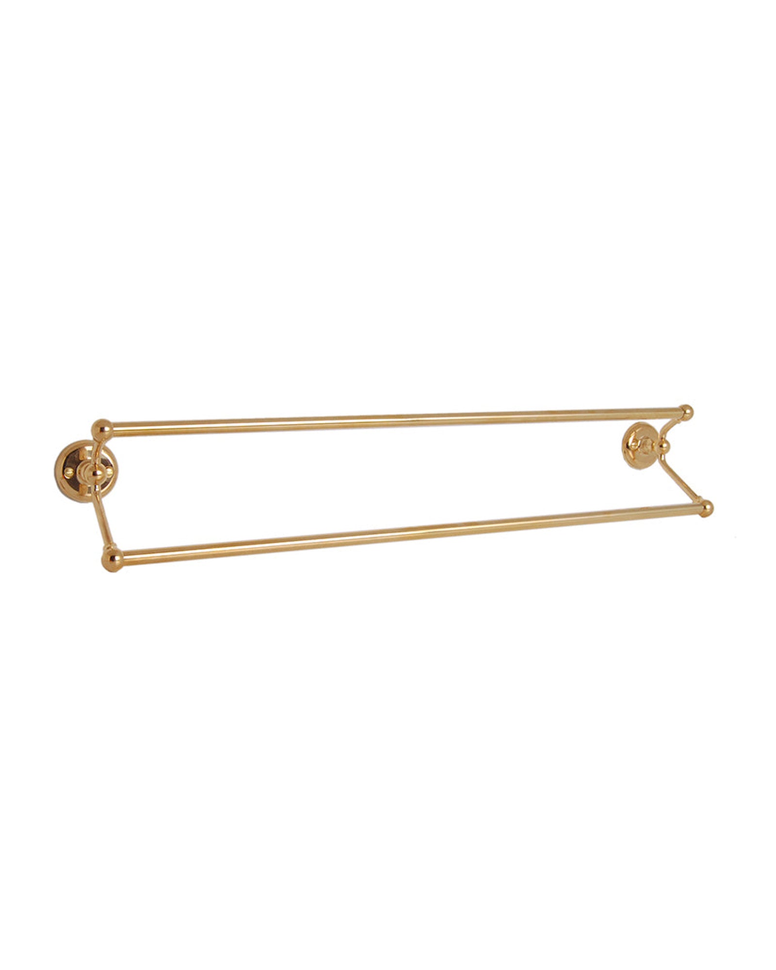 Håndklædeholder Dobbelt - Haga - Messing image