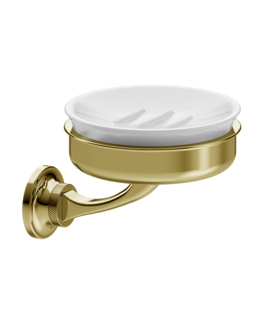 Tvålkopp - Guild vägg, guld/porslin image