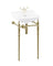 Metal stand for washbasin - Guild 45 cm (17.7 in.), gold