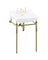 Metallstativ til servant - Guild 56 cm, gull