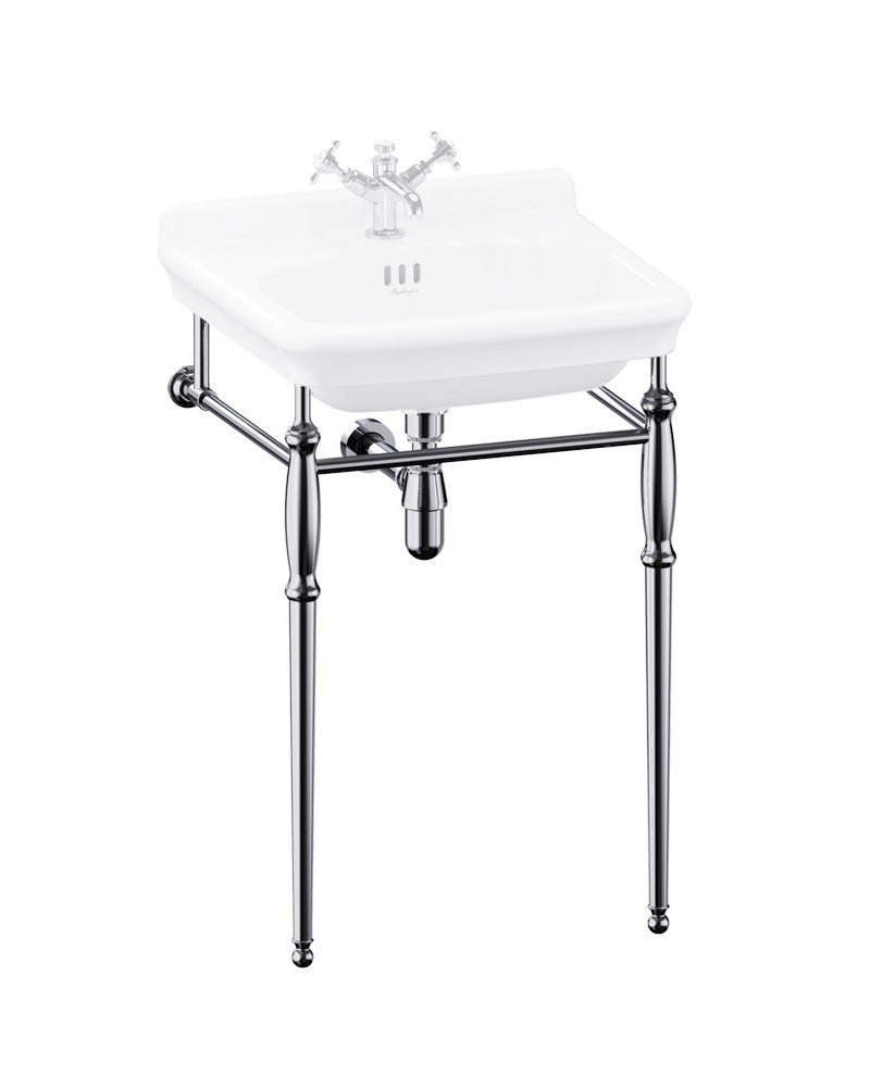 Metal Stand for Washbasin - Guild 56 cm (22 inches), Chrome