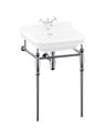 122 681 Sekelskifte Metallstallning till tvattstall Guild 56 cm krom 01