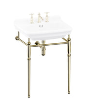 Metal stand for washbasin - Guild 62 cm (24.41 in), gold thumbnail image