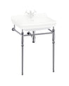 122 682 Sekelskifte Metallstallning till tvattstall Guild 61 cm krom 01