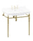 Metallgestell für Waschbecken - Guild 85 cm, Gold