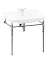 122 683 Sekelskifte Metallstallning till tvattstall Guild 85 cm krom 01