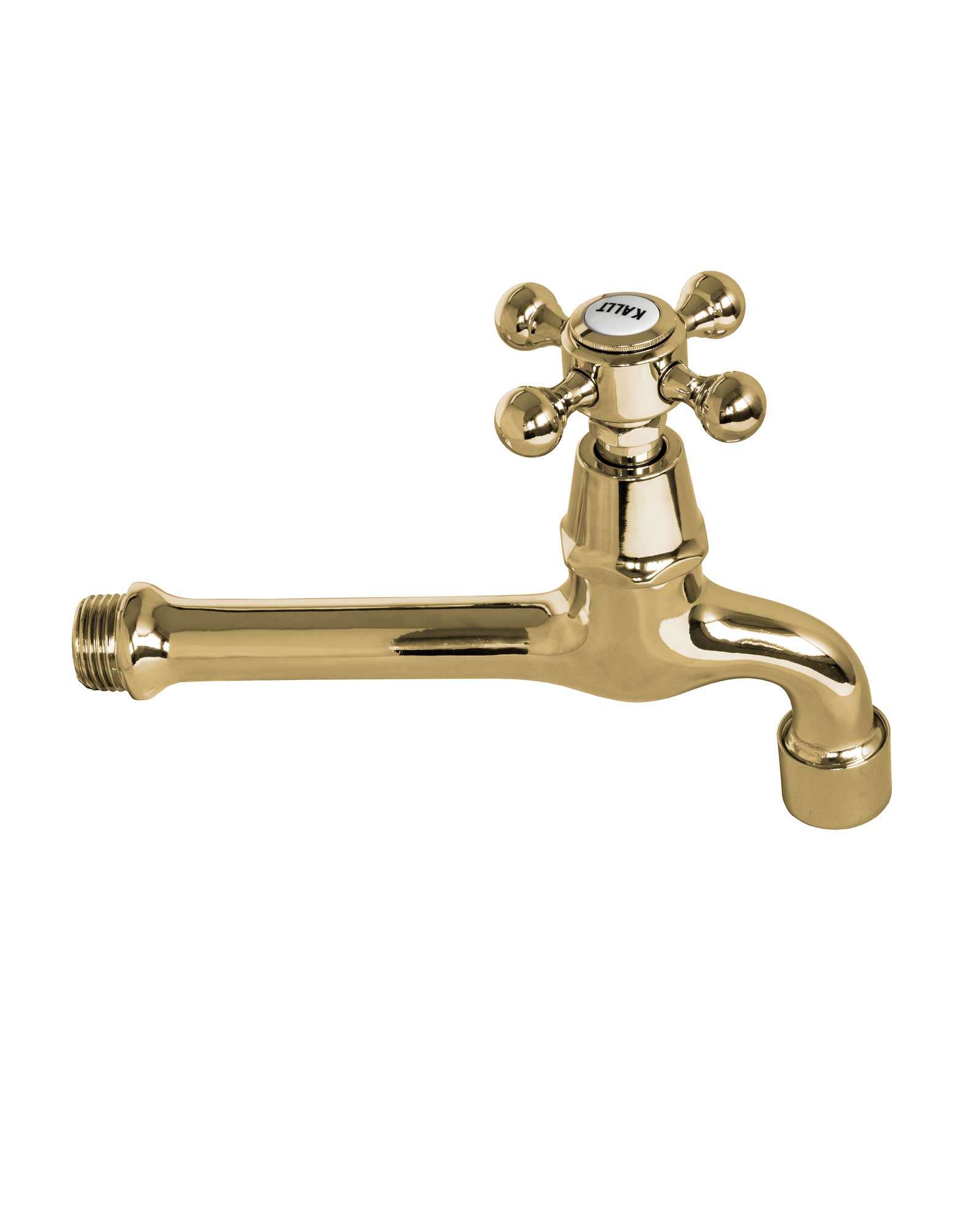 Tap faucet - Kensington wall-mounted faucet Lacquered brass - Sekelskifte