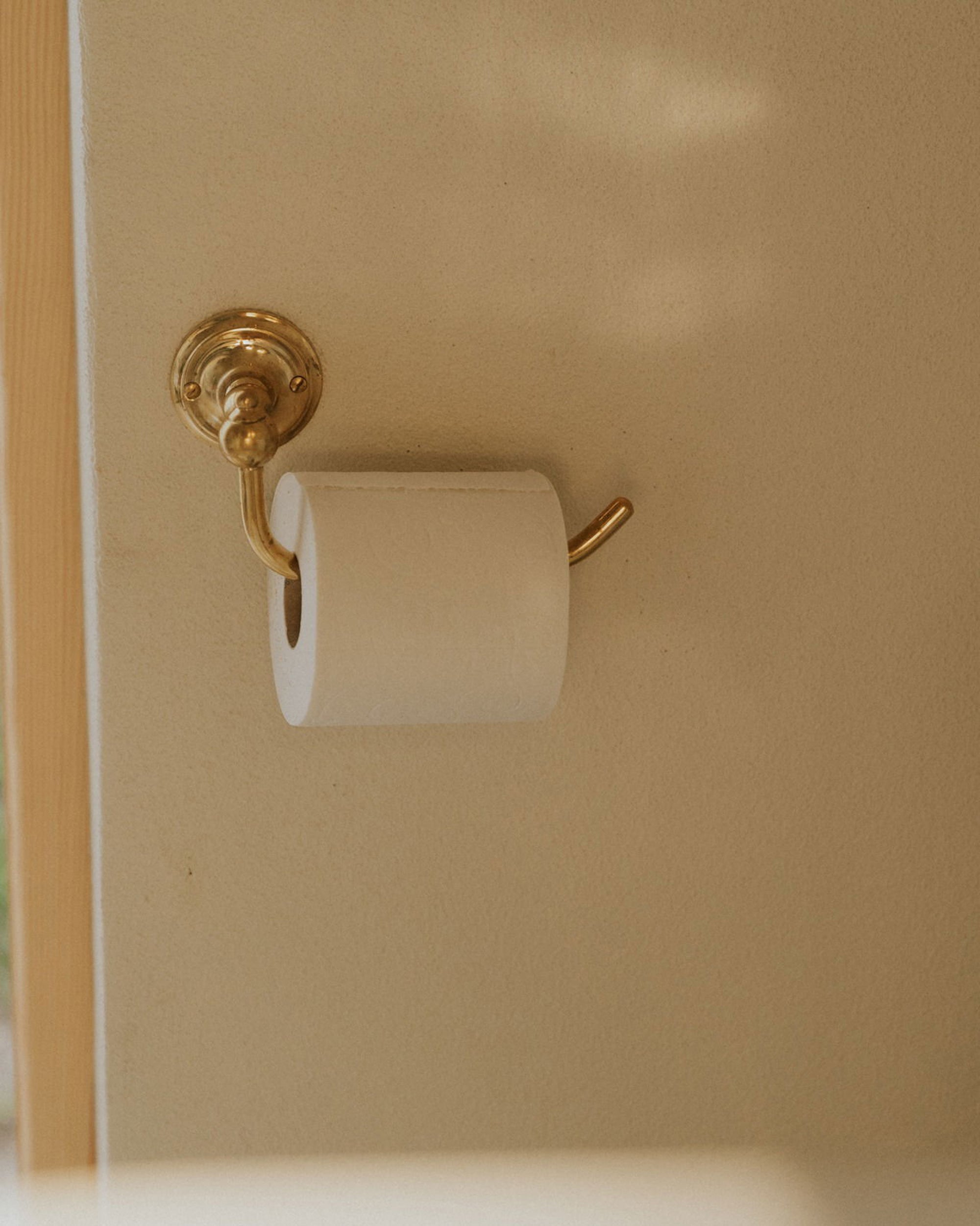 Porte-papier hygiénique - Laiton image