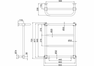 Towel Warmer – Burlington Cleaver, Gold thumbnail image
