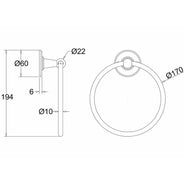 Towel Ring - Burlington thumbnail image