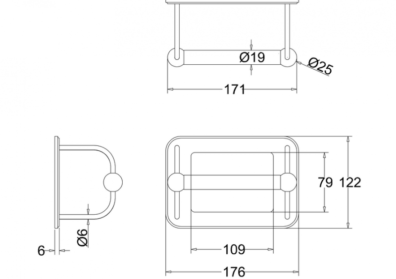Toiletrulleholder - Burlington image