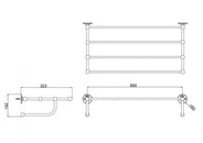 Towel shelf Burlington - Chrome thumbnail image