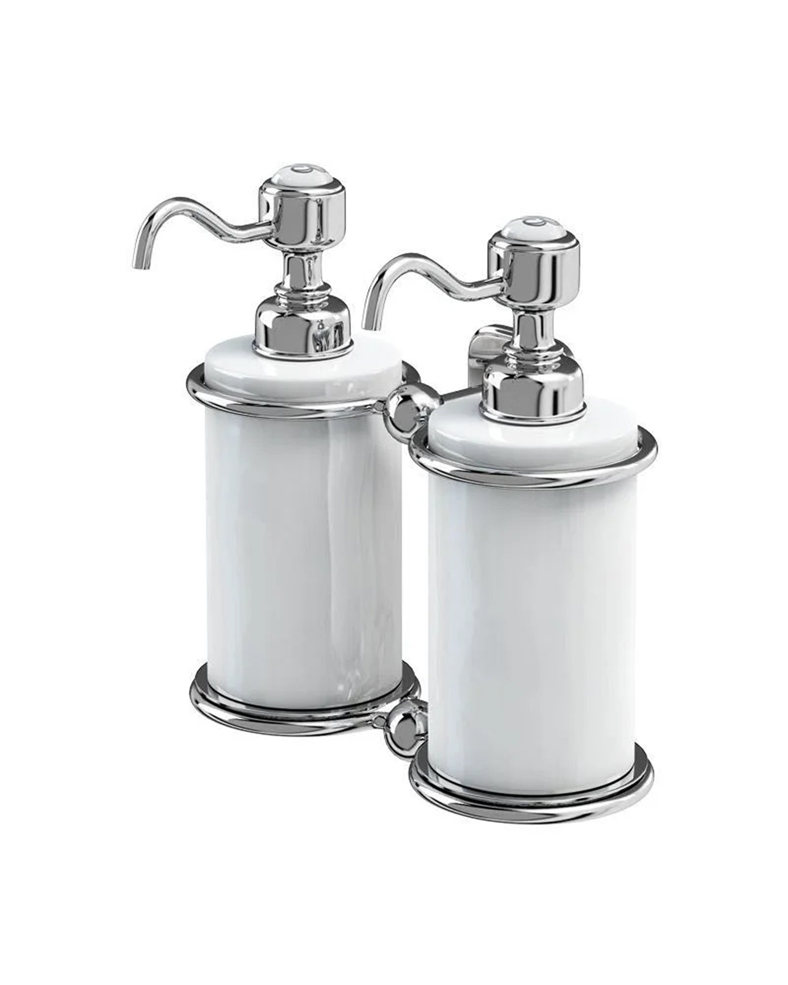 Double Soap Dispenser - Burlington Chrome image