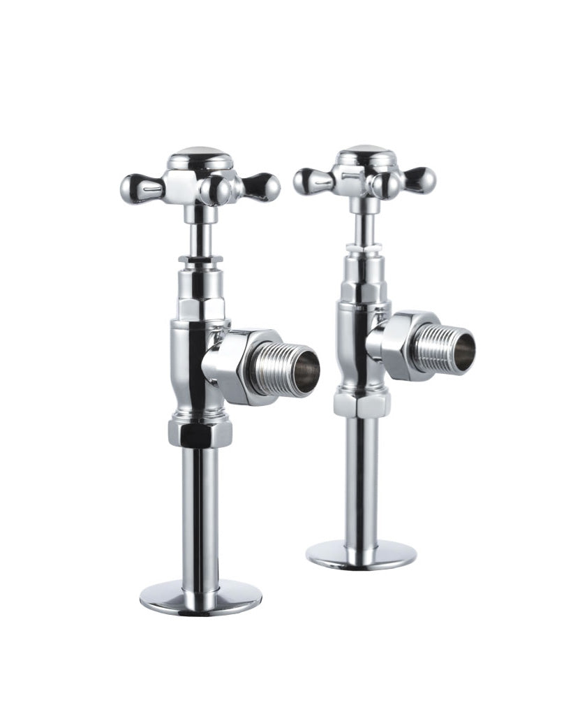 Burlington - Angled Radiator Valves (pair)