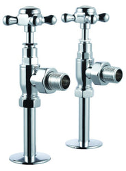 Burlington - Angled Radiator Valves (pair) thumbnail image