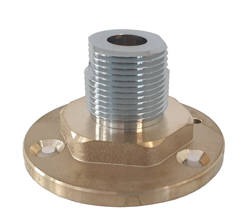 Faucet mount chrome - For wall mixer with concealed piping image