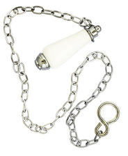 Single flush lever in porcelain with chain for high tanks thumbnail image