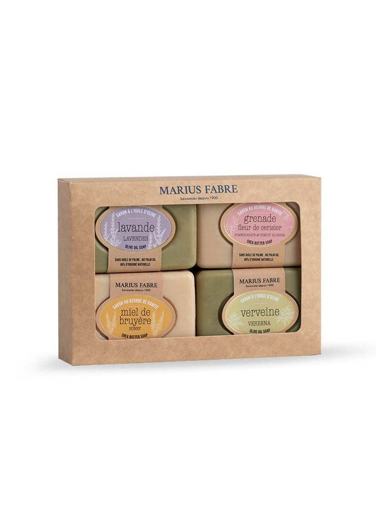 Marius Fabre - Solid Marseille Soap 100g 4-Pack