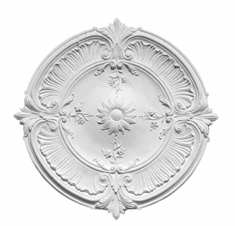 Ceiling Rose Gypsum - #33 Ø78 cm