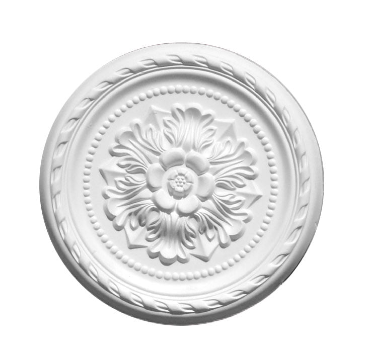 Ceiling Rose Gypsum - #34 Ø30 cm