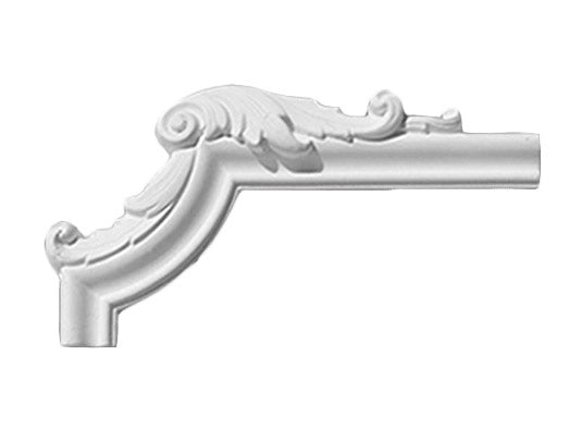 Corner A for trim list #19 gypsum