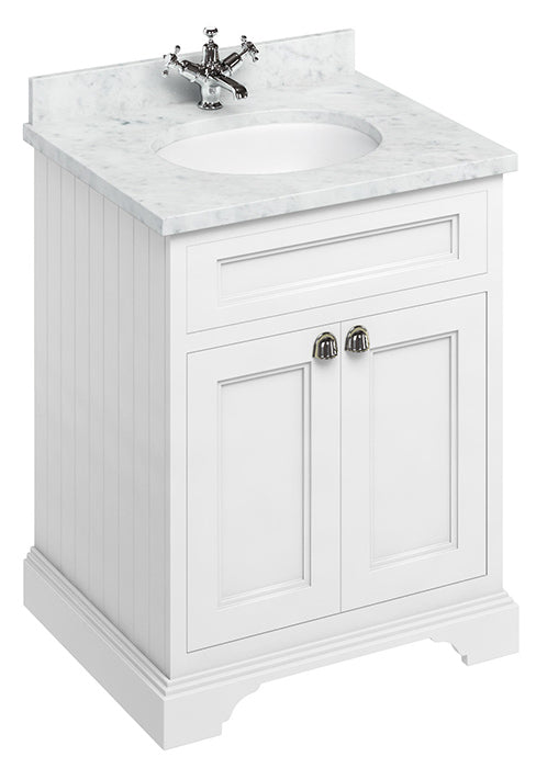 Bathroom vanity - 65 cm (25.59 in.) white