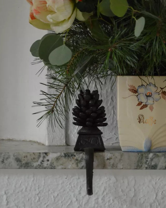 Sockenhaken für offenen Kamin - Gusseisen image