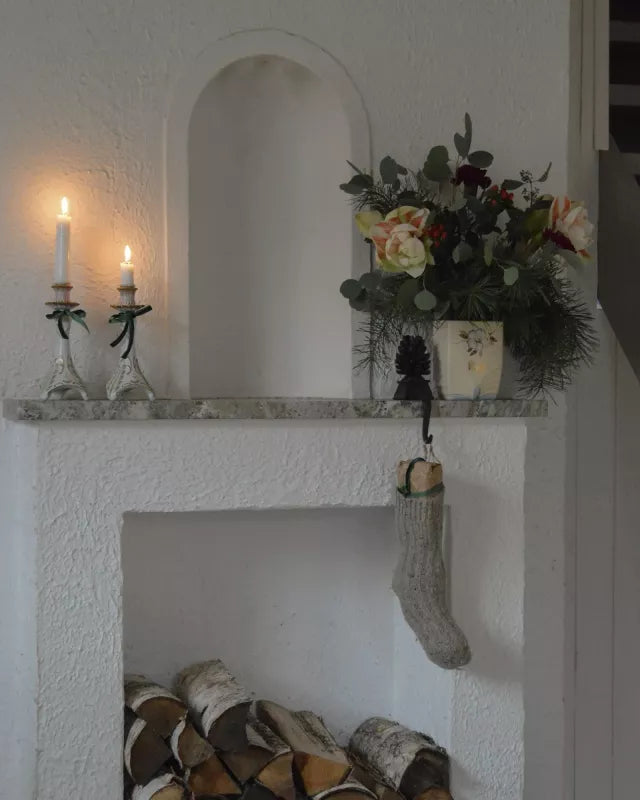 Sockenhaken für offenen Kamin - Gusseisen image